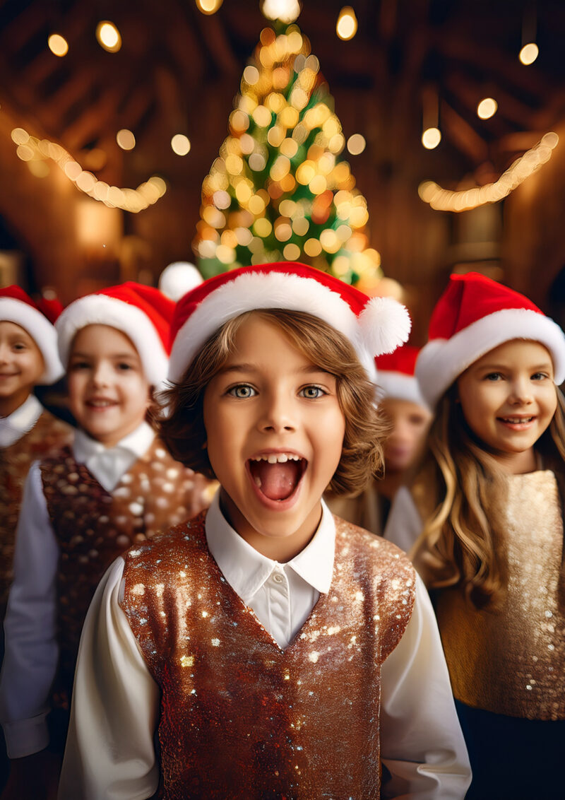 Chorale de Noël au village d&rsquo;Hiver